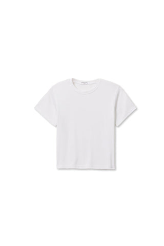 The Fitz Viscose Rib Crewneck Tee - Olive Street