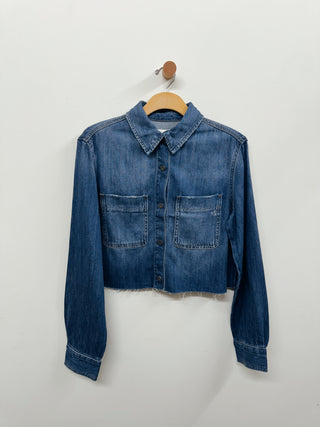 Crop Denim Shirt