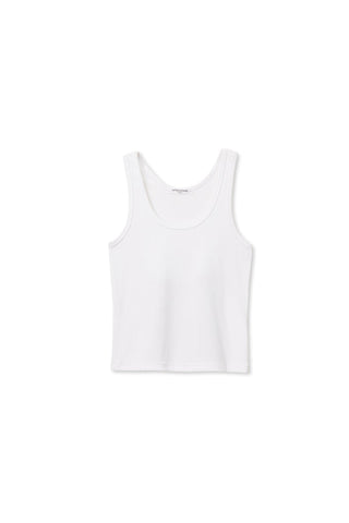 The London Viscose Rib Tank - Olive Street