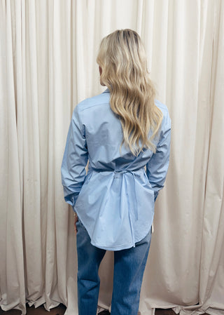 The Fitted Tie Back Shirt