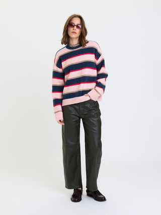 The Carlyle Everyday Crew Neck Sweater - Olive Street