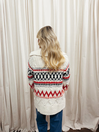 The Fair Isle Cardigan