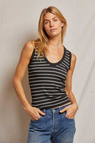 Jordan Rib Stripe U-Neck Tank