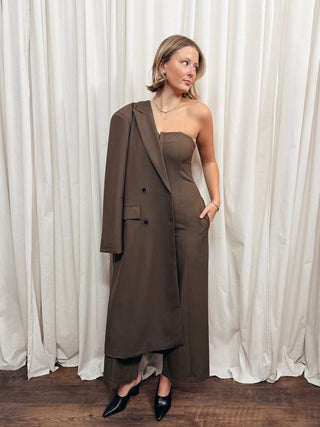 The Structured Long Blazer