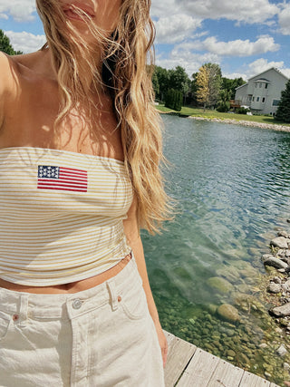 The Yacht Club Americana Tube Top