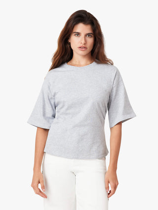 The Kai Top in Grey - Olive Street