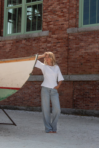 The Kai Top in White - Olive Street