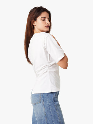 The Kai Top in White - Olive Street