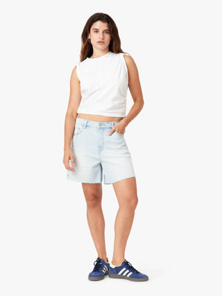 The Kenni Baggy Studded Short - Olive Street