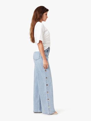The Gemma Studded Wide Leg Slouch Jean - Olive Street