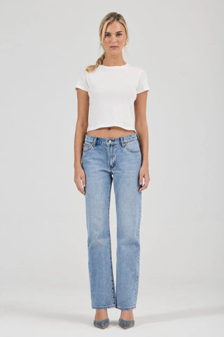 The Meg Straight Jean in Surrender - Olive Street