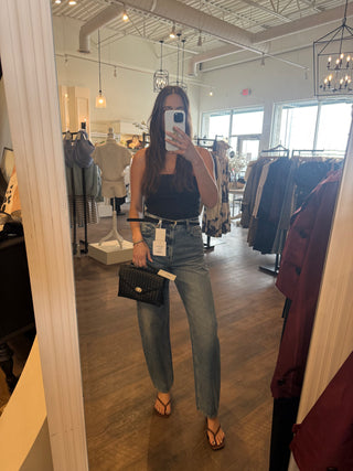 The Andorra Rib Tube Top - Olive Street