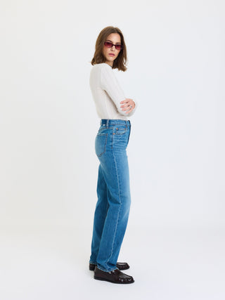 The Sundaze High Rise Vintage Straight - Olive Street