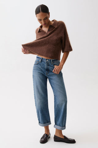 The Donny Rolled Hem Boyfriend Jean
