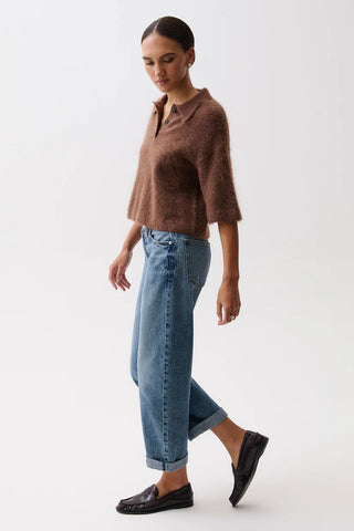 The Donny Rolled Hem Boyfriend Jean