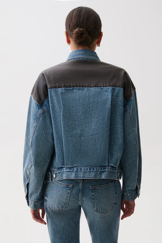 The Harley Trucker Jacket in Metropolis