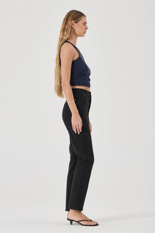 The Loulou Straight in Noir