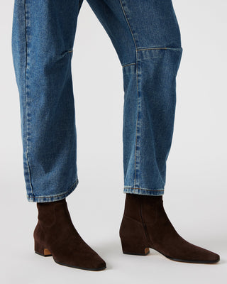 Steve Madden Dusty Brown Suede Bootie