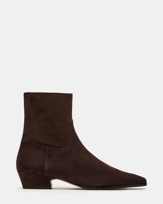 Steve Madden Dusty Brown Suede Bootie