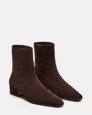 Steve Madden Dusty Brown Suede Bootie