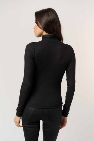 Olive Longsleeve Rib Turtleneck
