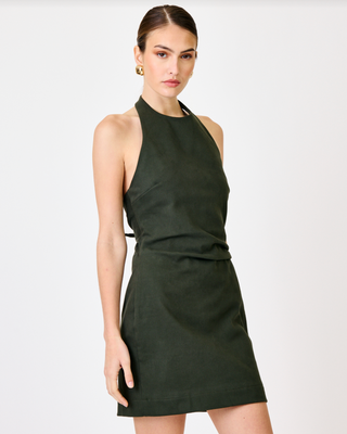 The Lotus Mini Dress - Olive Street
