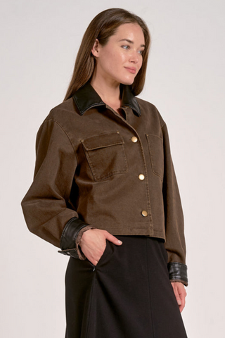 The Cropped Barn Jacket