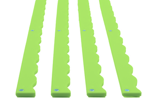 The Mahjong Rack Pusher Add-On in Citrus Green