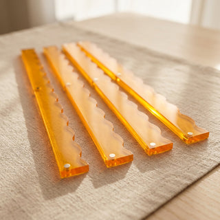The Mahjong Rack Pusher Add-On in Apricot