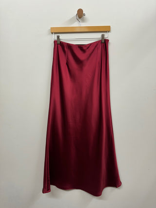 Katianna Satin Maxi Skirt