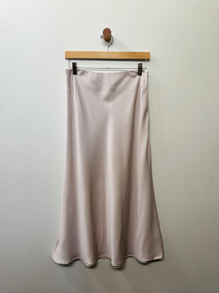 Satin Midi Skirt