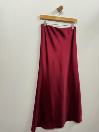 Katianna Satin Maxi Skirt