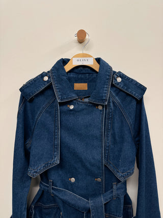 Denim Trench