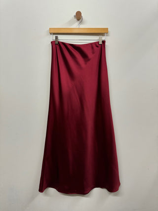 Katianna Satin Maxi Skirt