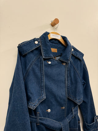 Denim Trench