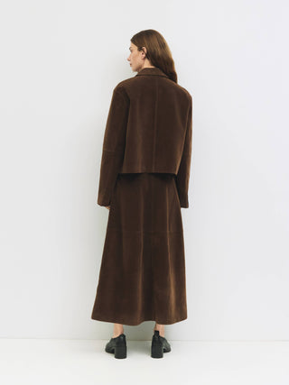 The Eryn Faux Suede Jacket