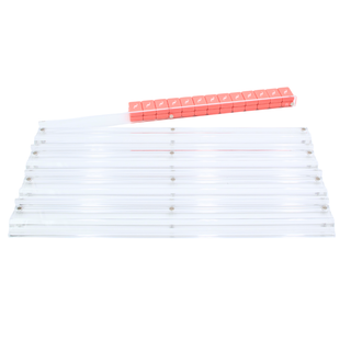 Premium Acrylic Mahjong Racks in Clear