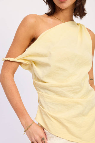 The Asymmetrical Tunic Top - Olive Street