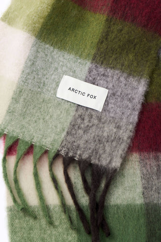 The Reykjavik Scarf in Mossy Green