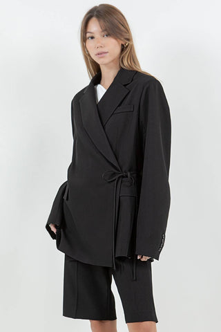 The Side Tie Blazer