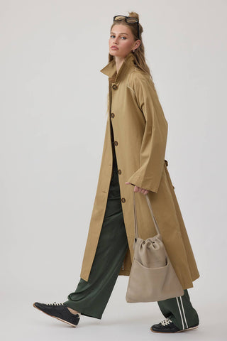 The Classic Belted Long Trench