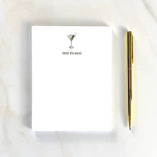 Martini "Tini To-Dos" Notepad - Olive Street