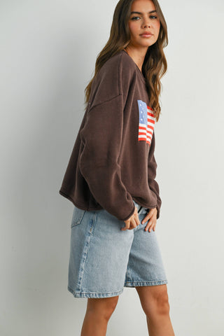 The Coastal Flag Knit - Olive Street