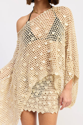 The Crochet Poncho - Olive Street