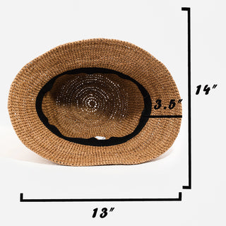 The Raffia Bucket Hat