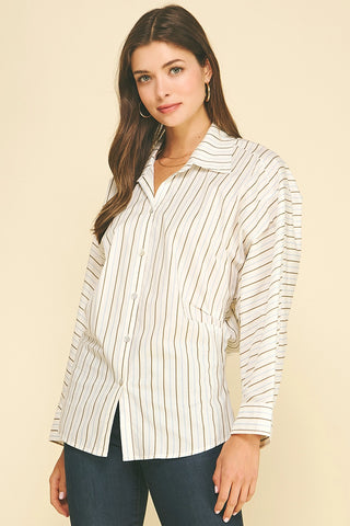 The Hourglass Striped Shirt
