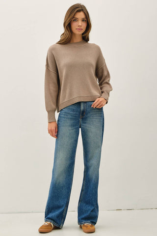The Seam Detail Pullover Sweater