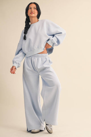 The Cozy Fleece Oversized Crewneck Sweatshirt