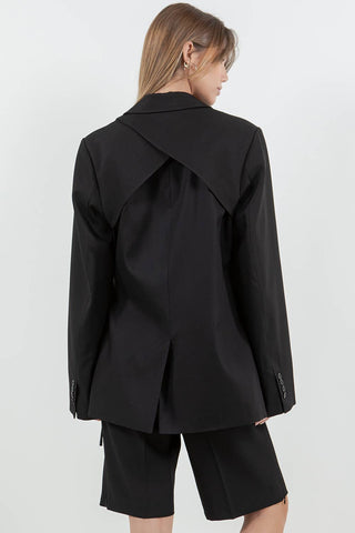 The Side Tie Blazer