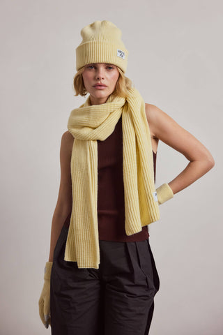 The Recycled Bottle Beanie in Yellow